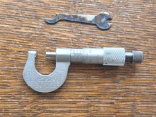 Starrett No. 576R Rounded Anvil Micrometer 0-1/2