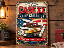 CASE XX KNIVES Metal 12 x 8