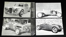 1950's-1960's Famous Hot Rod & Custom Cars Penny Arcade Trading Cards Lot 34 picture