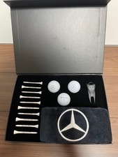 Mercedes-Benz TaylorMade Golf Gift 3 Balls Tees Green Fork Towel New picture