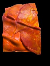 One solid piece rosarita rough red,orange, and yellow stripes  picture