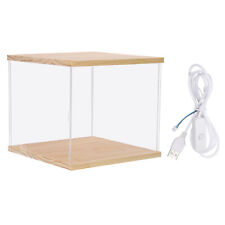 Acrylic Display Case with LED Light, 4