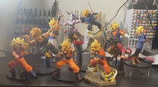 Banpresto Dragon Ball Z / GT Figure Lot - SS4 Goku, SS4 Vegeta, SS3 Goku, Trunks picture