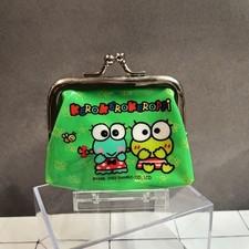 Vintage Sanrio KERO KERO KEROPPI COIN PURSE 3