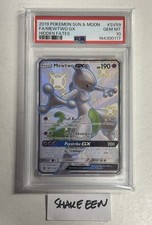 Mewtwo Gx SV59/SV94 Hidden Fates Pokemon PSA 10 mint slab and grade see video picture