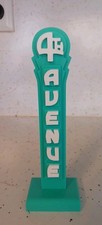 4th Avenue Theater Vintage Anchorage Alaska Miniature Sign Diorama 6