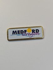 Medford Travel Souvenir Lapel Pin Jackson County Oregon picture