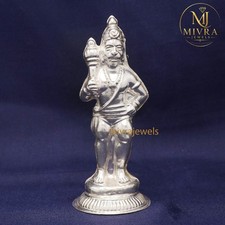 925 Sterling Silver Hanuman Idol 51.6g Silver Gifts for Special Occasions picture
