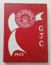 GIBBS JUNIOR COLLEGE ST PETE FL AFRICAN AMERICAN ALL BLACK SCHOOL 1963 YEARBOOK picture