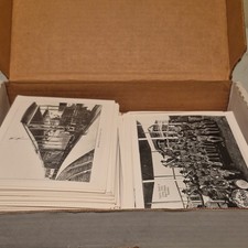 Vintage Panama Canal Zone 5x7 black and white photos approximately 270 photos picture