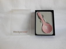 Rare Boxed Wedgwood Pink Dancing Hours Floral Girl Caddy Spoon picture