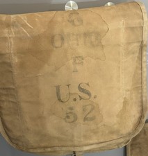 M1898 Spanish American War 6th Volunteer OHIO Infantry “F” Haversack Blanket Bag picture
