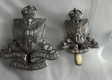 Duo of Vintage Edinburgh University OTC Badges-Gladman Norman Birmingham picture