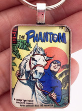 King Comics The Phantom #21 Hero Horse Sy Barry March 1967 Keychain or Necklace picture