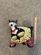 Anatoly Turov Cow Parade Matador Hand-Painted Ceramic Figurine Collectible Art picture