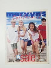 2000 Mervyn's July 4th Sale Newspaper Circular Patriotic 16 Pages Vintage picture