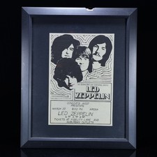 Led Zeppelin — Seattle 1970 — Clipping — RARE picture