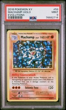 Pokemon XY Evolutions MACHAMP HOLO PSA 9 picture