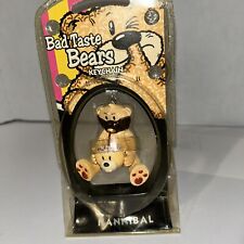 Bad Taste Bears-Hannibal  Bear - PVC Keychain - NOS- Packaging In Yellowing picture