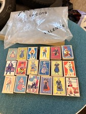 Lot 18 Vintage French Seita Matchboxes Costumes De Provinces De France 1960s 70s picture
