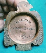 Antq Albuquerque NM Maisel's Indian Trading Post Ashtray Native American 30s-40s picture