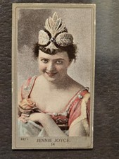 1890 KINNEY, SWEET CAPORAL, N210 ACTRESSES (SET 1): #14 JENNIE JOYCE (RARE) picture