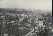 1918 Press Photo Aerial View Of Soissons City France - XXB05951 picture