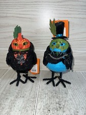 Target 2018 CITRINE & PERIDOT LOT OF 2  Masquerade Hyde and Eek Halloween Birds picture