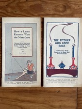 Two Vintage 1924 Osteopathic Health Brochure Testimonial Booklet picture