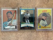 Ichiro Chrome Numbered Cards & Rookie Lot Of 3 Seattle Mariners picture
