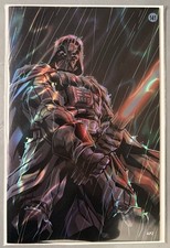 [Lava FOIL] Darth Vader Eddie Nunez Shadow Rain Art Book | AP2 Artist Proof Ed picture