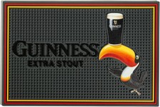Guinness Extra Stout Bar Mat 18X12