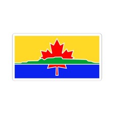 Flag of Thunder Bay (Canada) STICKER Vinyl Kiss-Cut Decal picture