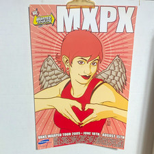 Vans Warped Tour 2005 MXPX Original Promotional Poster Brian Ewing design picture