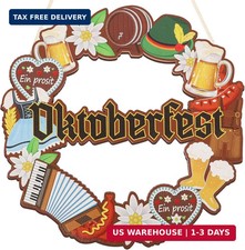 Oktoberfest Fest Welcome Sign Decor picture