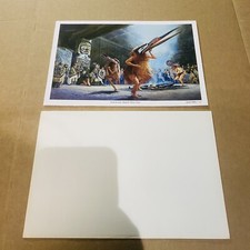 Vtg Kwakwaka'wakw Winter Dance Note Card 9.5x6.5