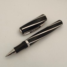Visconti Divina Elegance Roller Ball Pen - Black picture