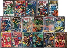 Fantastic Four 75 77 78 79 80 81 82 83 84 85 86 87 88 89 90 91 92 Lot Kirby 1968 picture