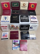 OLD VINTAGE MATCH BOOKS - LOT OF 22 from a Variety of States & One from Alberta picture
