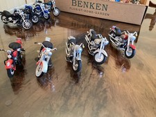 (5) 1/18 Maisto Harley Davidson Motorcycle Die Casts - NO BOXES picture