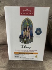 2026 Hallmark Keepsake Walt Disney World Cinderella Castle Tree Topper picture
