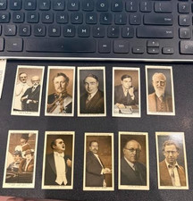 LOT 1935 STEPHEN MITCHELL CARD  GALLERY OF 1934 #3,5,12-17,19,22 NM picture