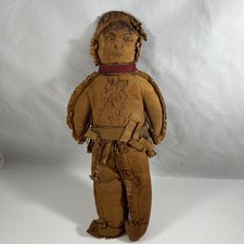 Antique Native American Hide Doll picture