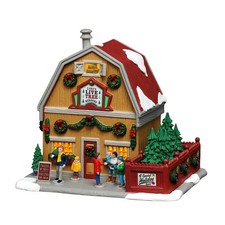 Lemax Caddington Village Luke's Live Tree Nursery 65557 picture