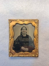 1861 Civil War Ambrotype 9th plt. w/note in Pre-Patent D & Emerson Frame No. 12 picture