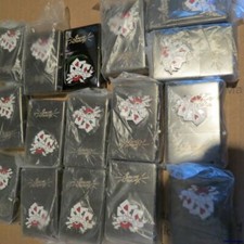 WHOLESALE LOT OF 14 SAILOR JERRY LIGHTERS sailer tatoo designs poker cards rum picture