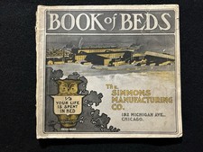 1902 Rare Antique Catalog BOOK OF BEDS The Simmons Manufacturing Company picture