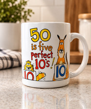 Hallmark 50th Birthday ceramic mug picture