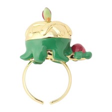 2026 Halloween Pokemon Center Original Appletun Ring 57 Brass Jewelry Size13-15 picture