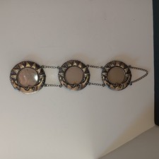 Vintage Picture Frames. 1990s Celestial Triple Hanging Frames, Sun, Moon, Linked picture